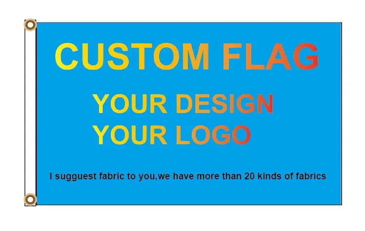 Logo personalizzato e bandiere di design
