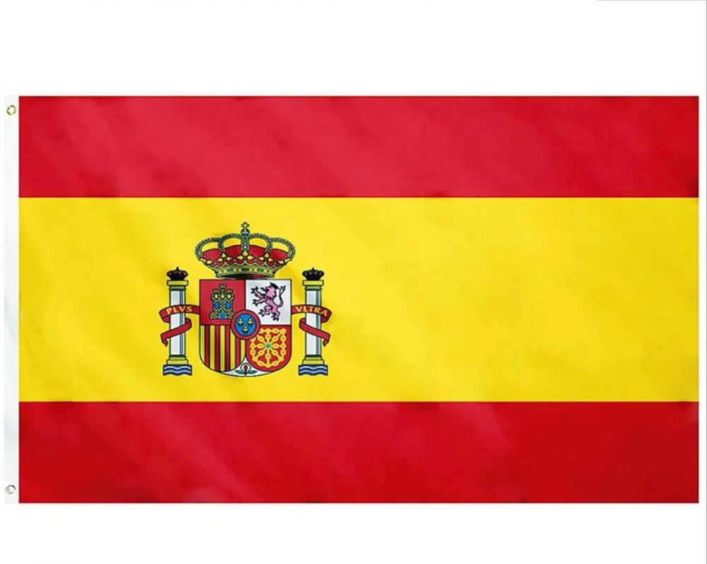 Ricamo Bandiera della Spagna 90*150 cm