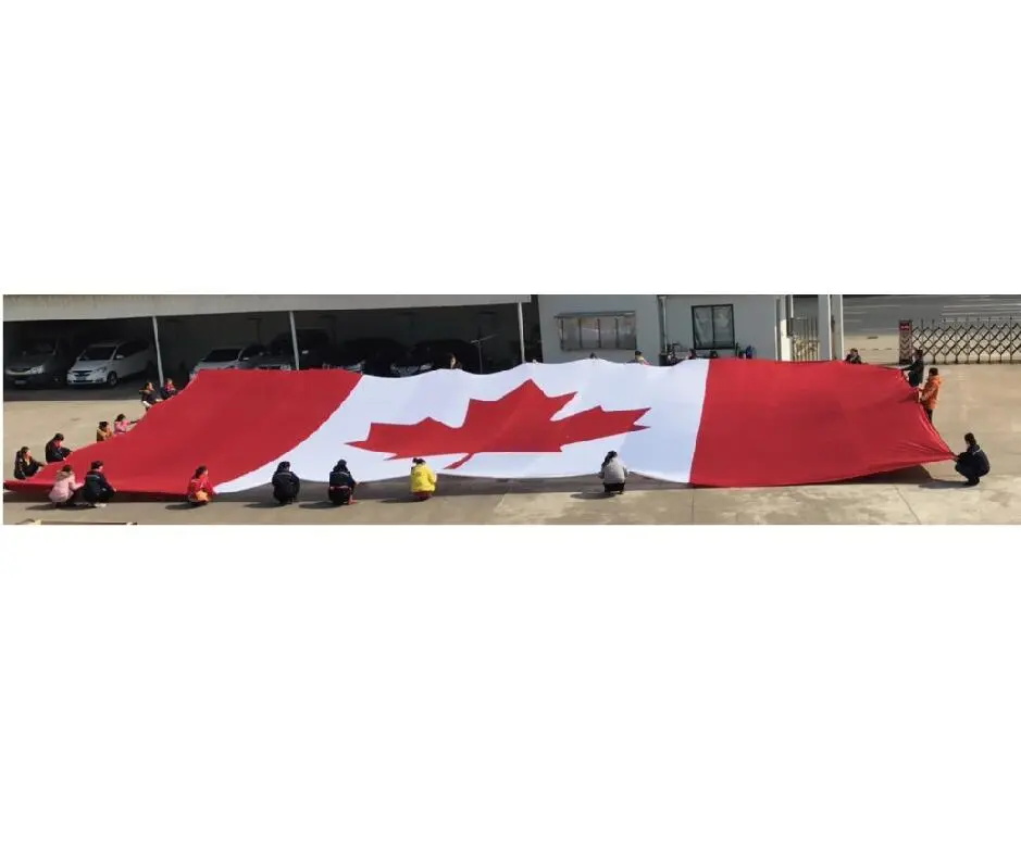 Bandiera gigante Tigo Canada